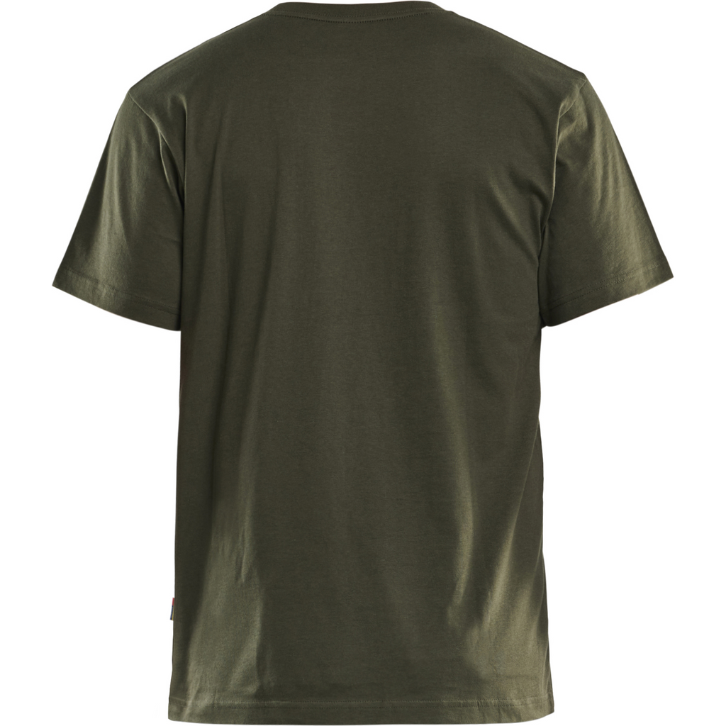 Blaklader Grit and Grind T-Shirt, Forest Green (4)