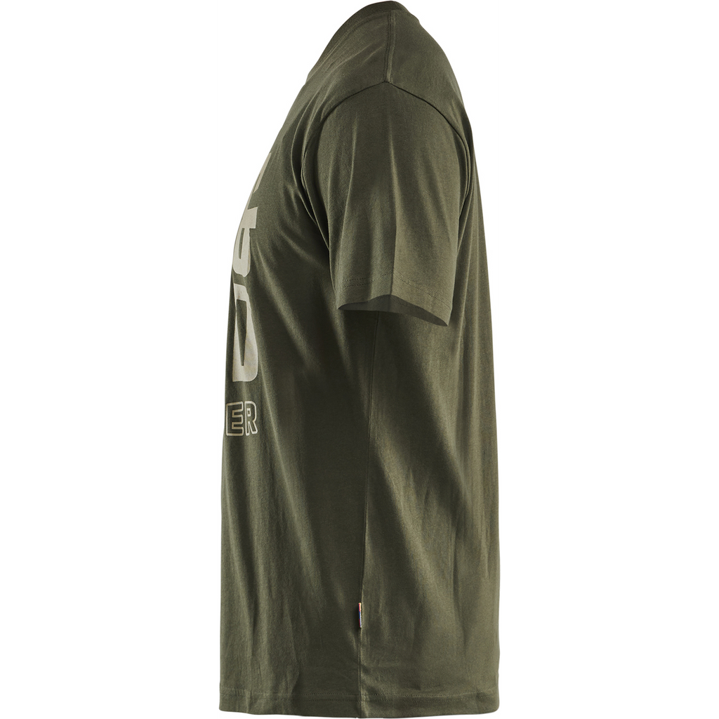 Blaklader Grit and Grind T-Shirt, Forest Green (3)