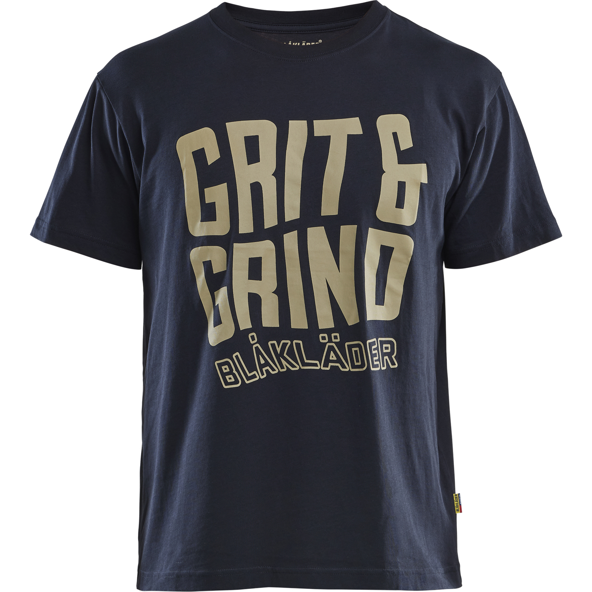 Blaklader Grit and Grind T-Shirt, Dark Navy