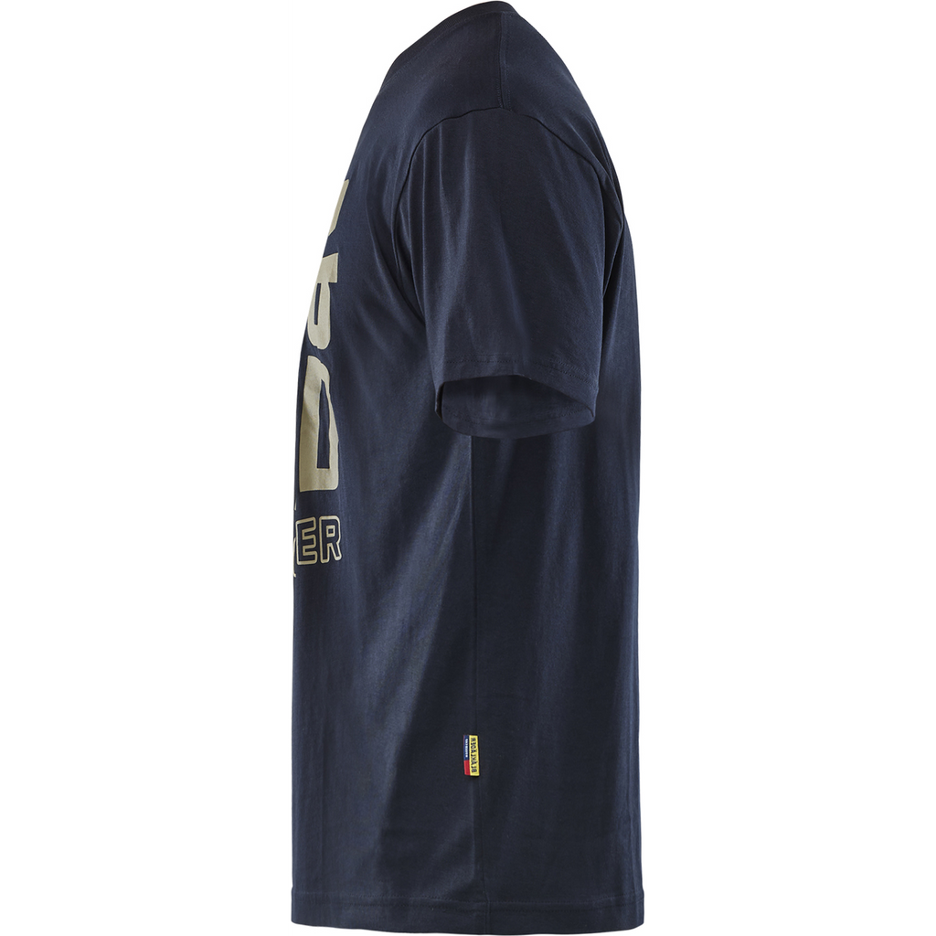 Blaklader Grit and Grind T-Shirt, Dark Navy (3)