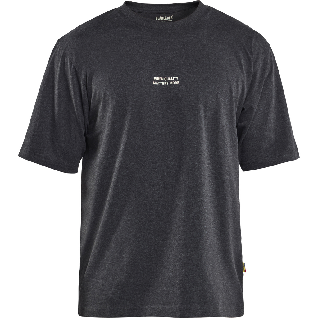 Blaklader Snake Loose Fit T-Shirt, Black Melange
