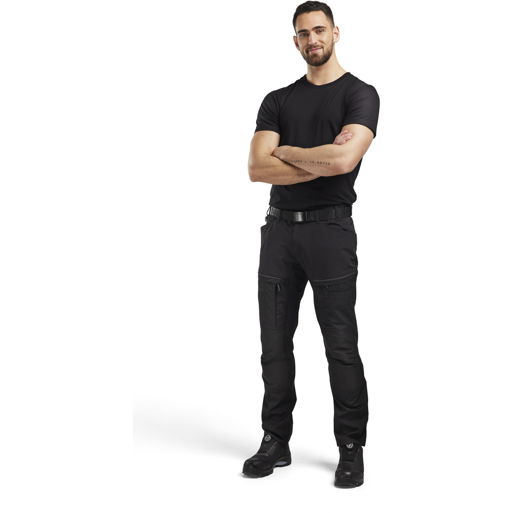 Blaklader Stretch Work Trousers, Black/Dark Grey (5)