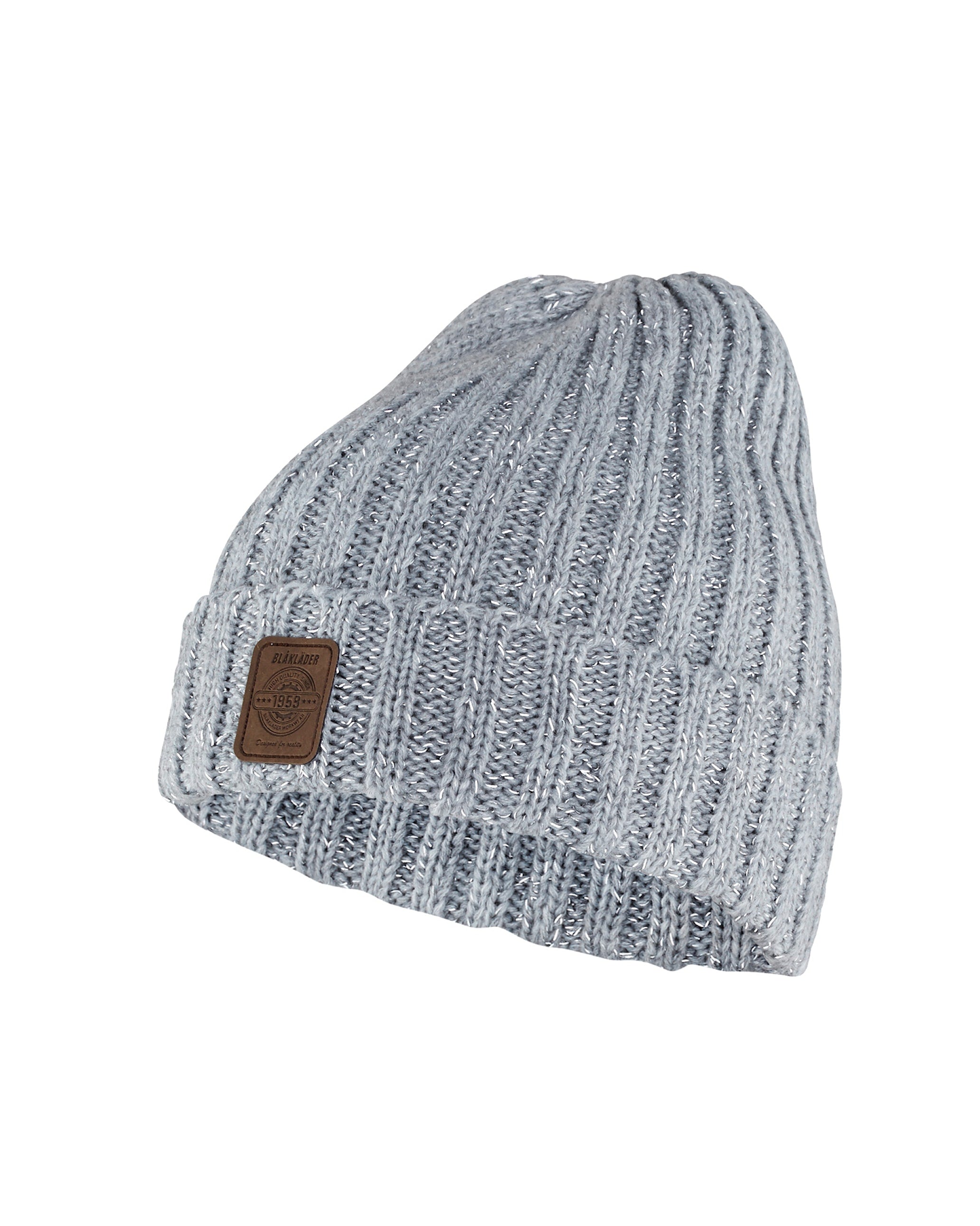 Blaklader Reflective Beanie, Grey Melange (3)