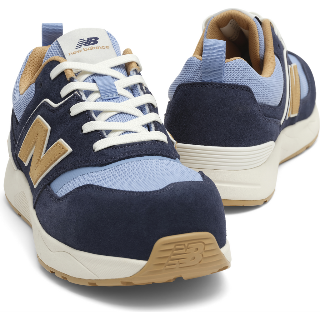 New Balance Elite Lite Safety Shoes S1 PL HRO FO SC SR Blue/coffee (6)