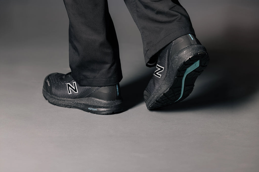 New Balance Logic Womens Safety Shoes S1 PL HRO SR FO Black/blue (10)