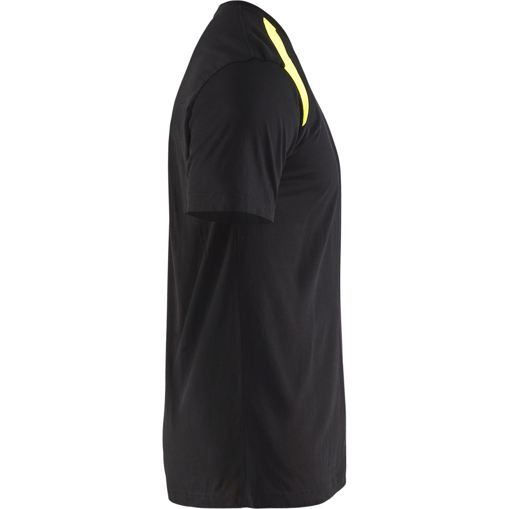 Blaklader T-Shirt, Black/Yellow (2)