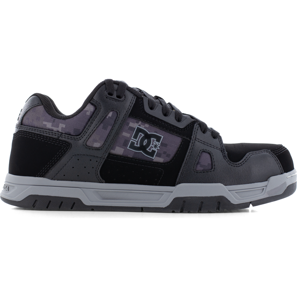 DC Shoes Stag Safety Safety Shoes S3S, Black/Gray (2)