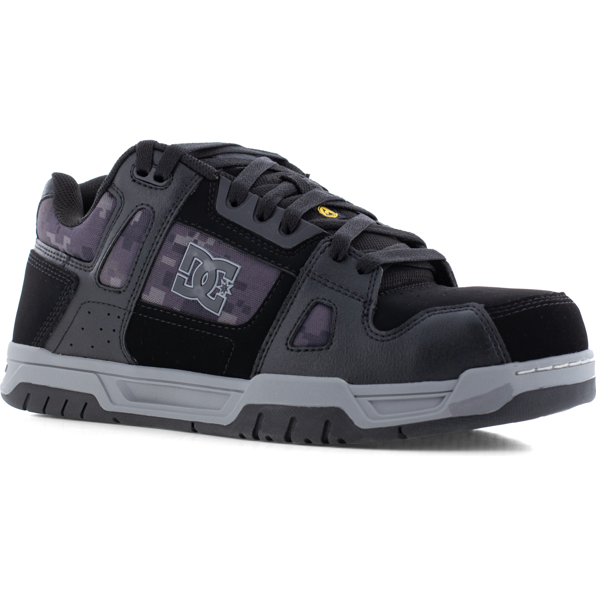 DC Shoes Stag Safety Safety Shoes S3S, Black/Gray