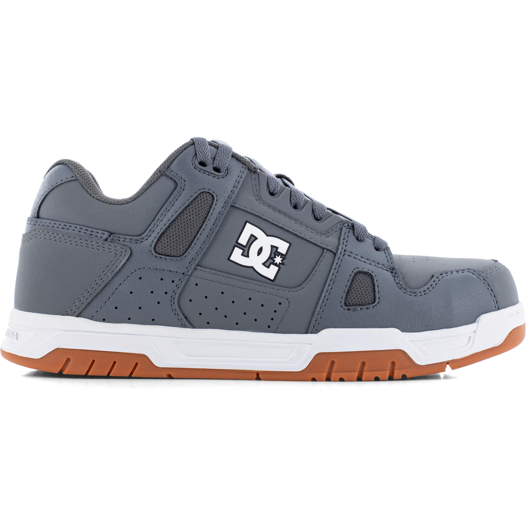 DC Shoes Stag Safety Safety Shoes S3S, Gray/Gum (2)