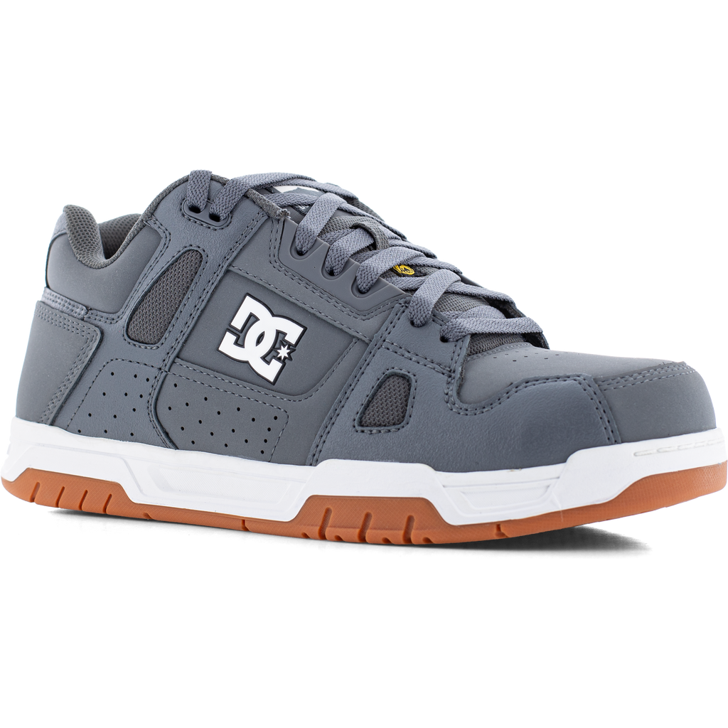DC Shoes Stag Safety Safety Shoes S3S, Gray/Gum