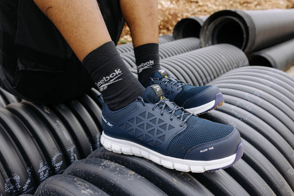 Reebok Excel Light Safety Shoes S1P, Navy (7)