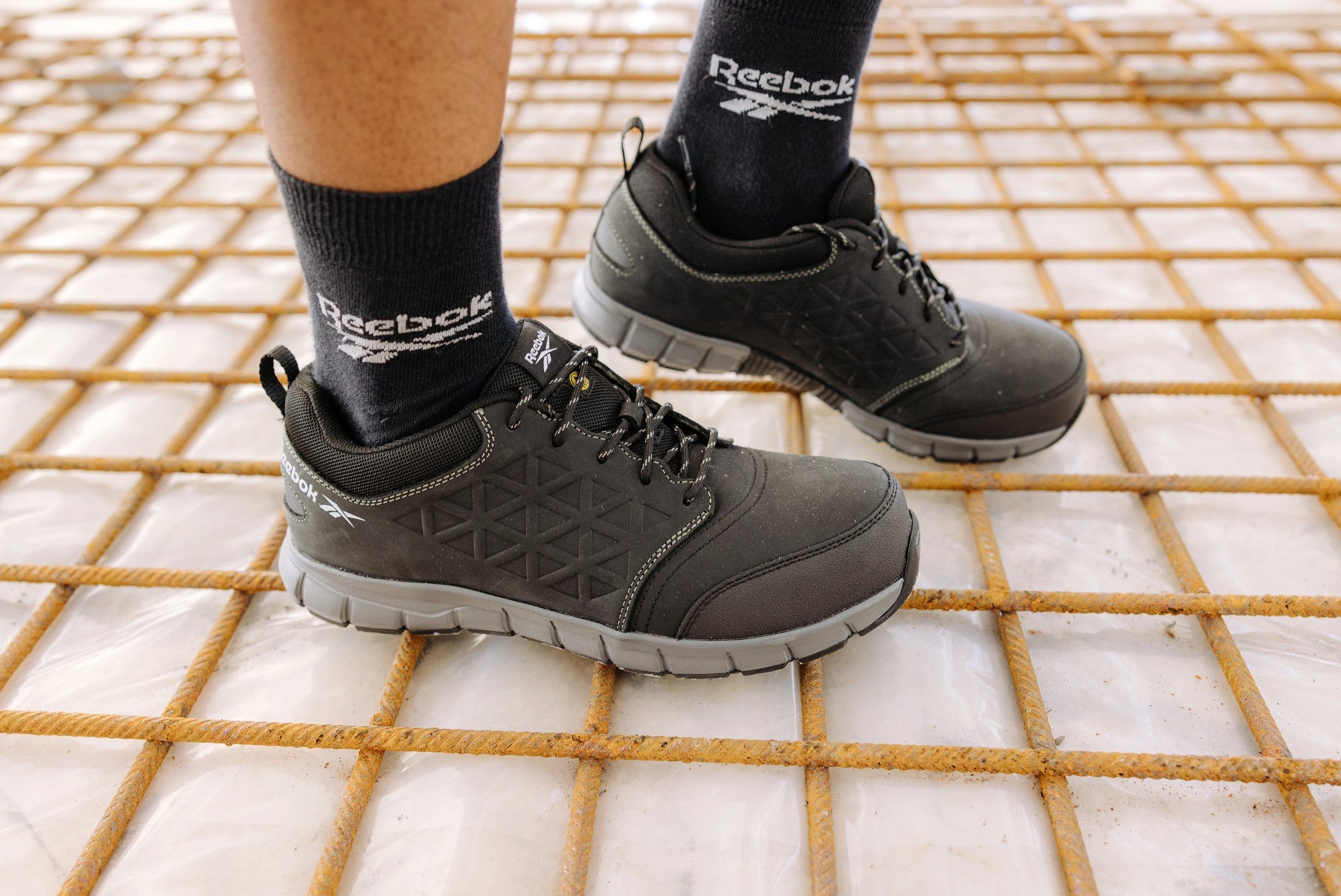 Reebok Excel Light Safety Shoes S3, Black (8)