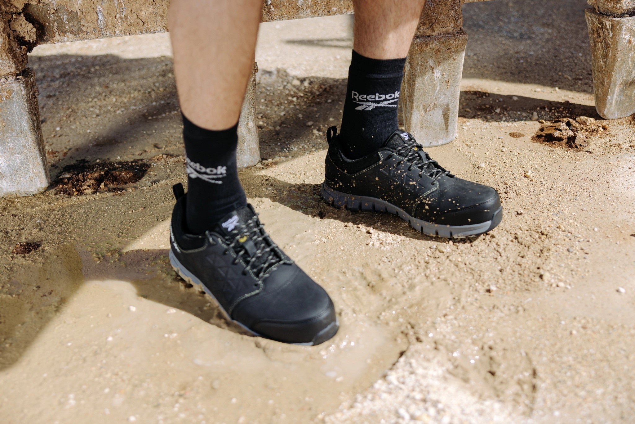 Reebok Excel Light Safety Shoes S3, Black (7)