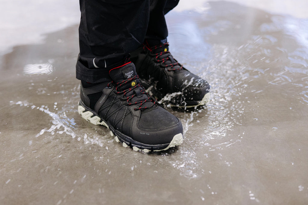 Reebok Trail Grip Safety Shoes S3, Black (8)