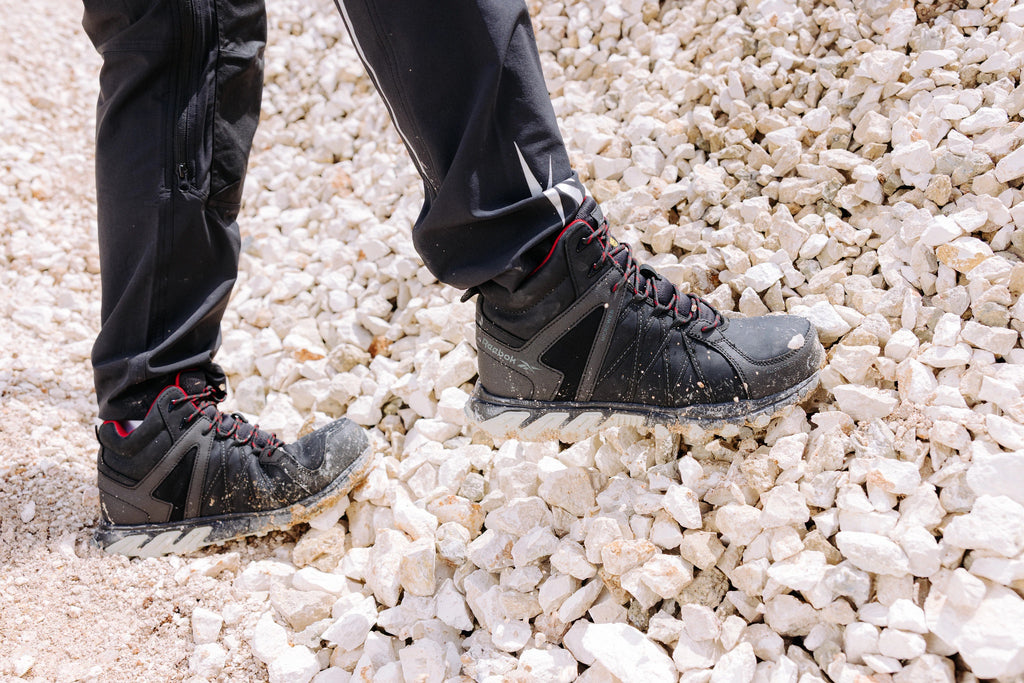 Reebok Trail Grip Safety Shoes S3, Black (6)