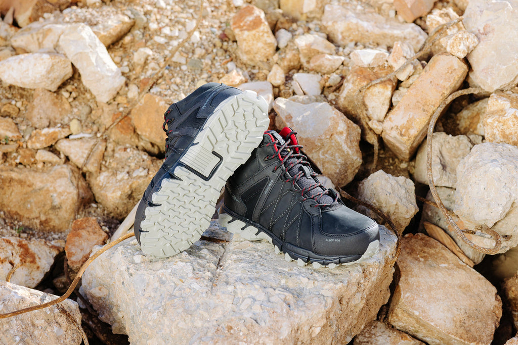 Reebok Trail Grip Safety Shoes S3, Black (8)