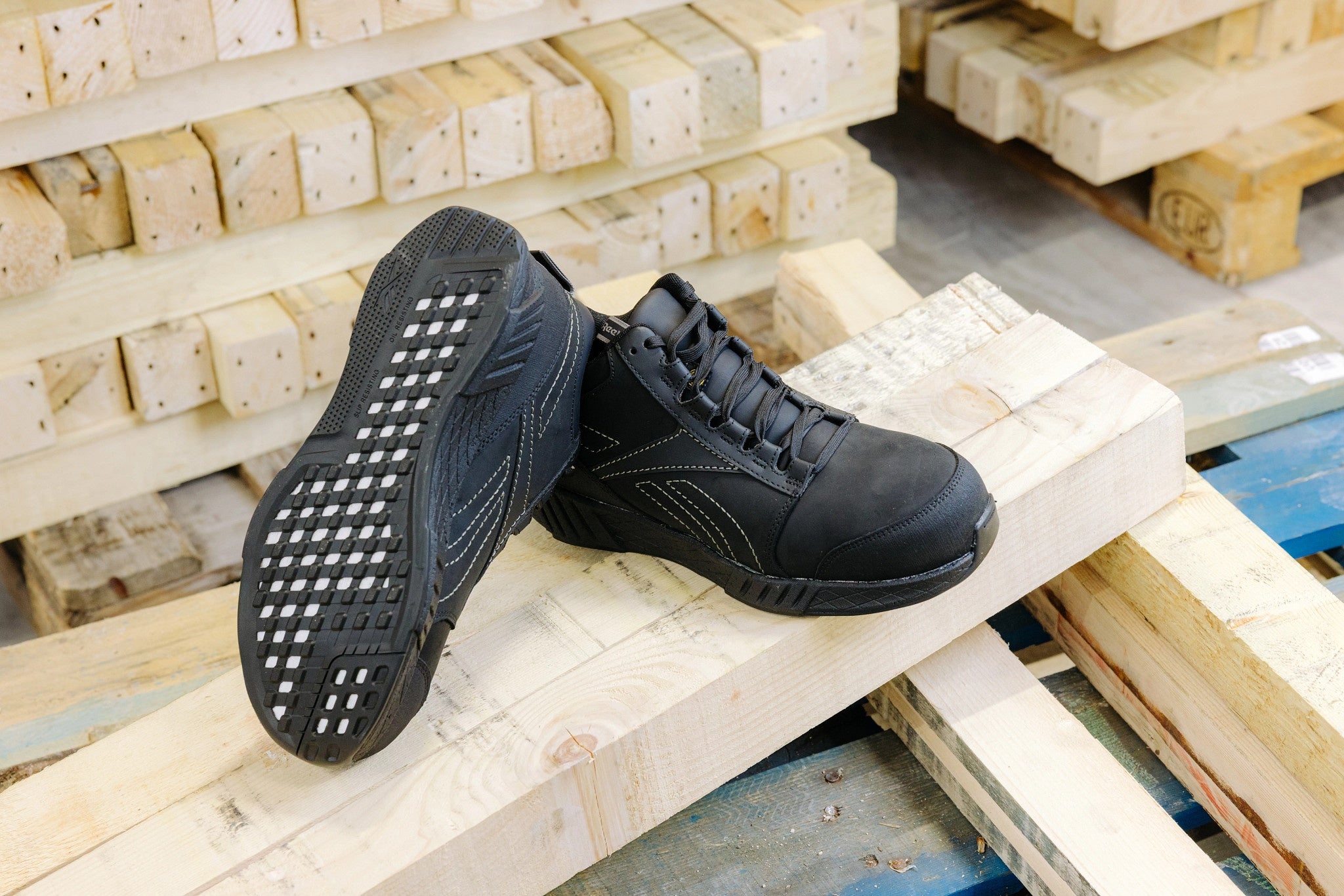 Reebok Fusion Formidable High Safety Shoes S3, Black (9)