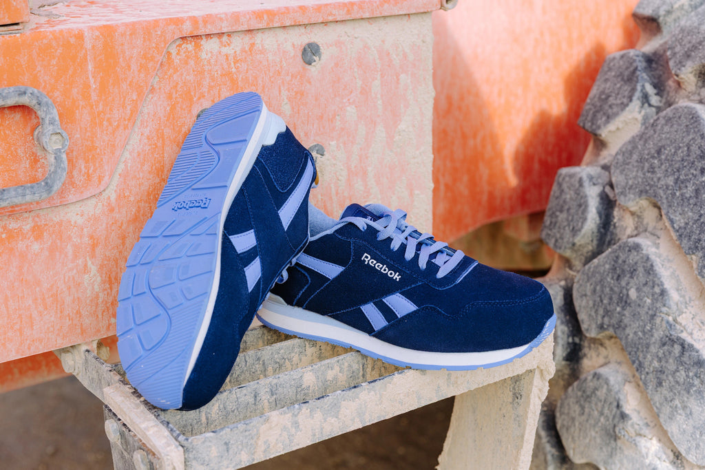 Reebok Royal Glide Safety Shoes S1P, Navy Blue (10)