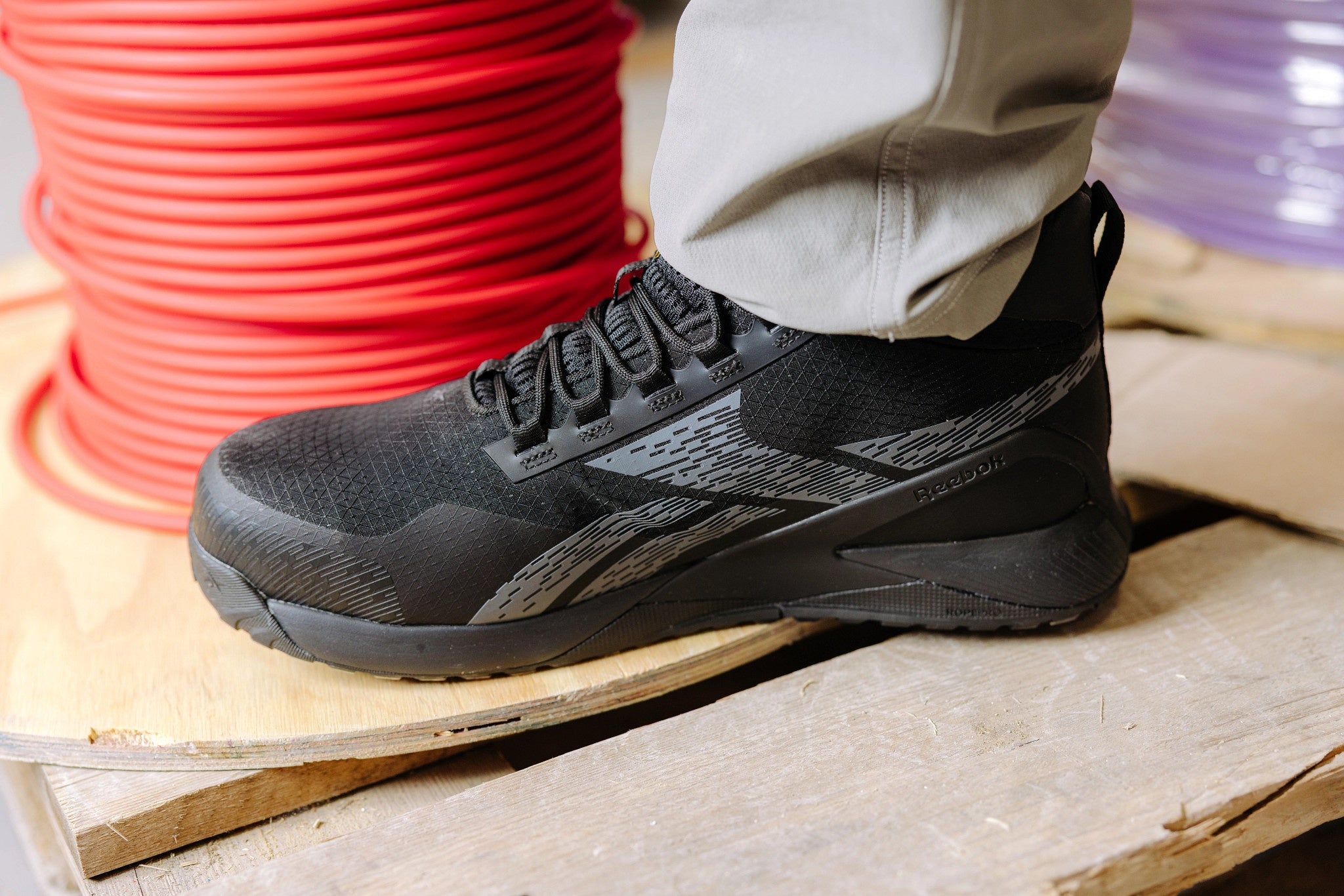 Reebok Nano X1 Adventure Safety Shoes S3S, Black (6)