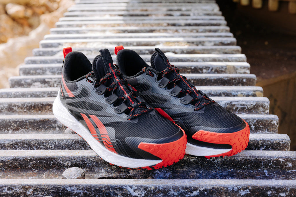 Reebok FE4 Adventure Safety Shoes S3S, Black/Red (6)
