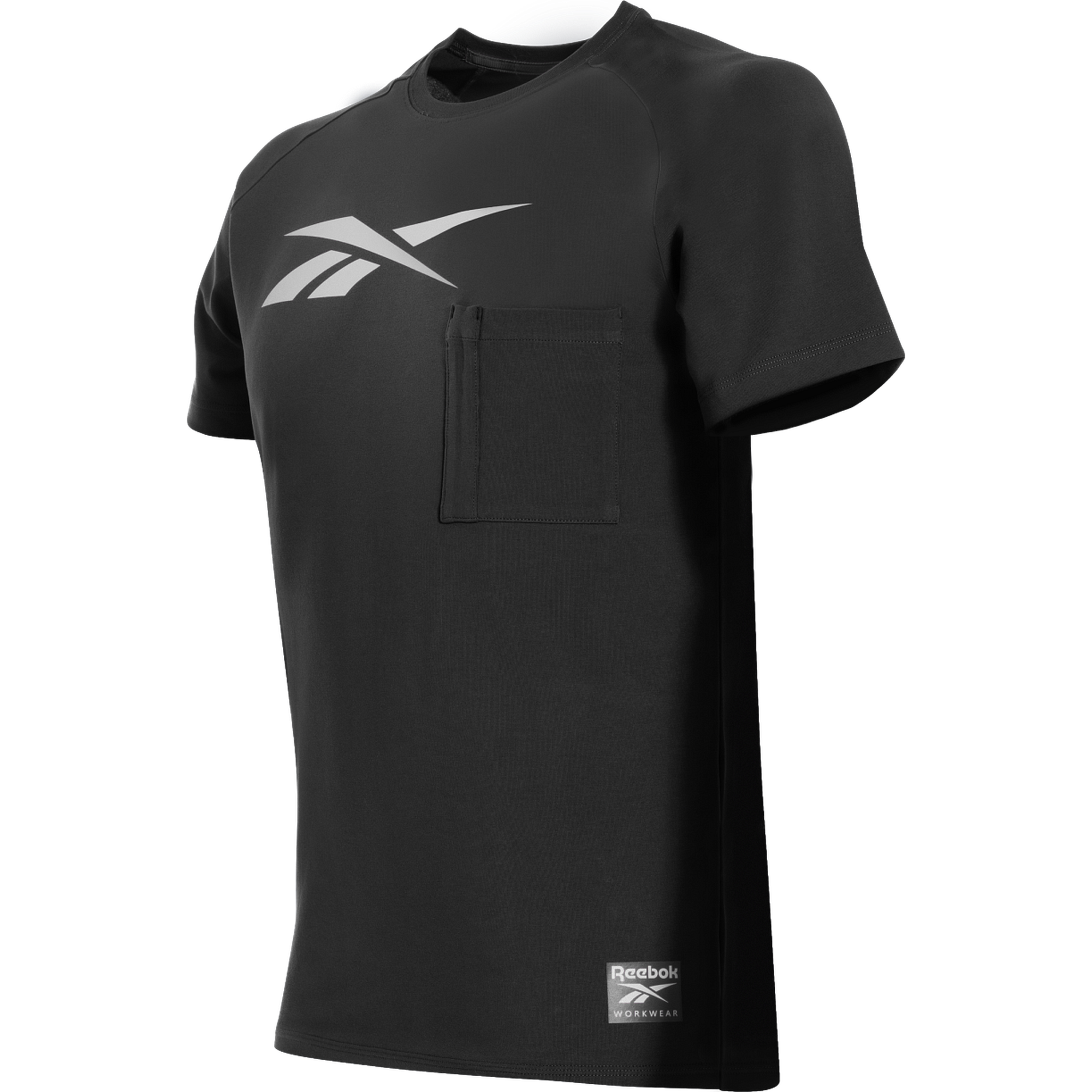 Reebok Vector Mens Knitted T-shirt, Black