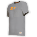Reebok Vector Mens Knitted T-shirt, Light Grey
