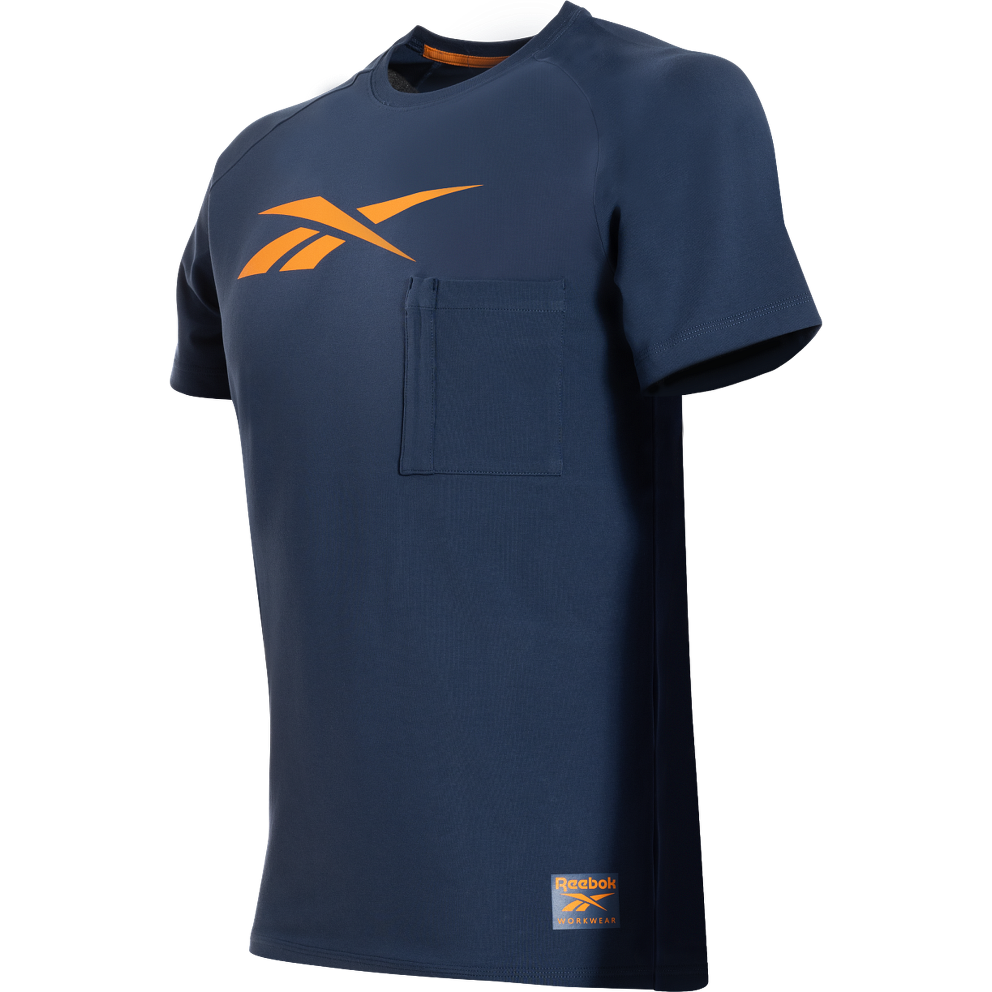 Reebok Vector Mens Knitted T-shirt, Navy Blue