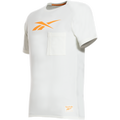 Reebok Vector Mens Knitted T-shirt, Off White