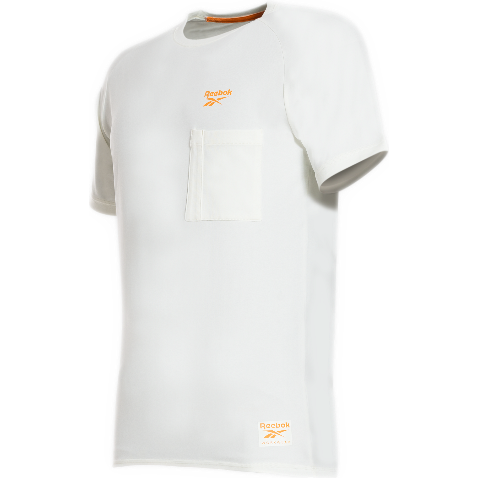 Reebok Lockup Mens Knitted T-shirt, Off White
