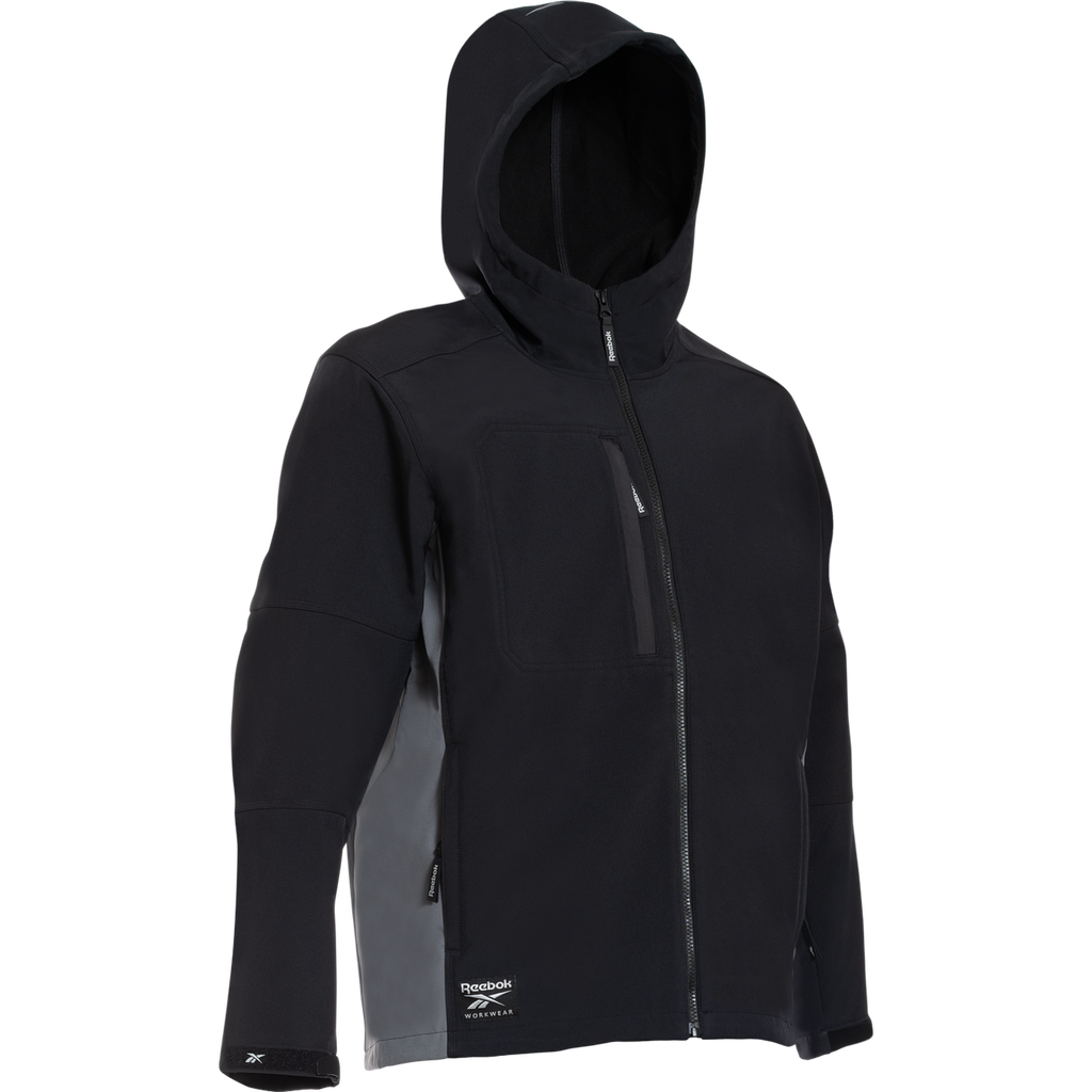 Reebok Mens Woven Softshell, Black