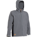 Reebok Mens Woven Softshell, Dark Grey