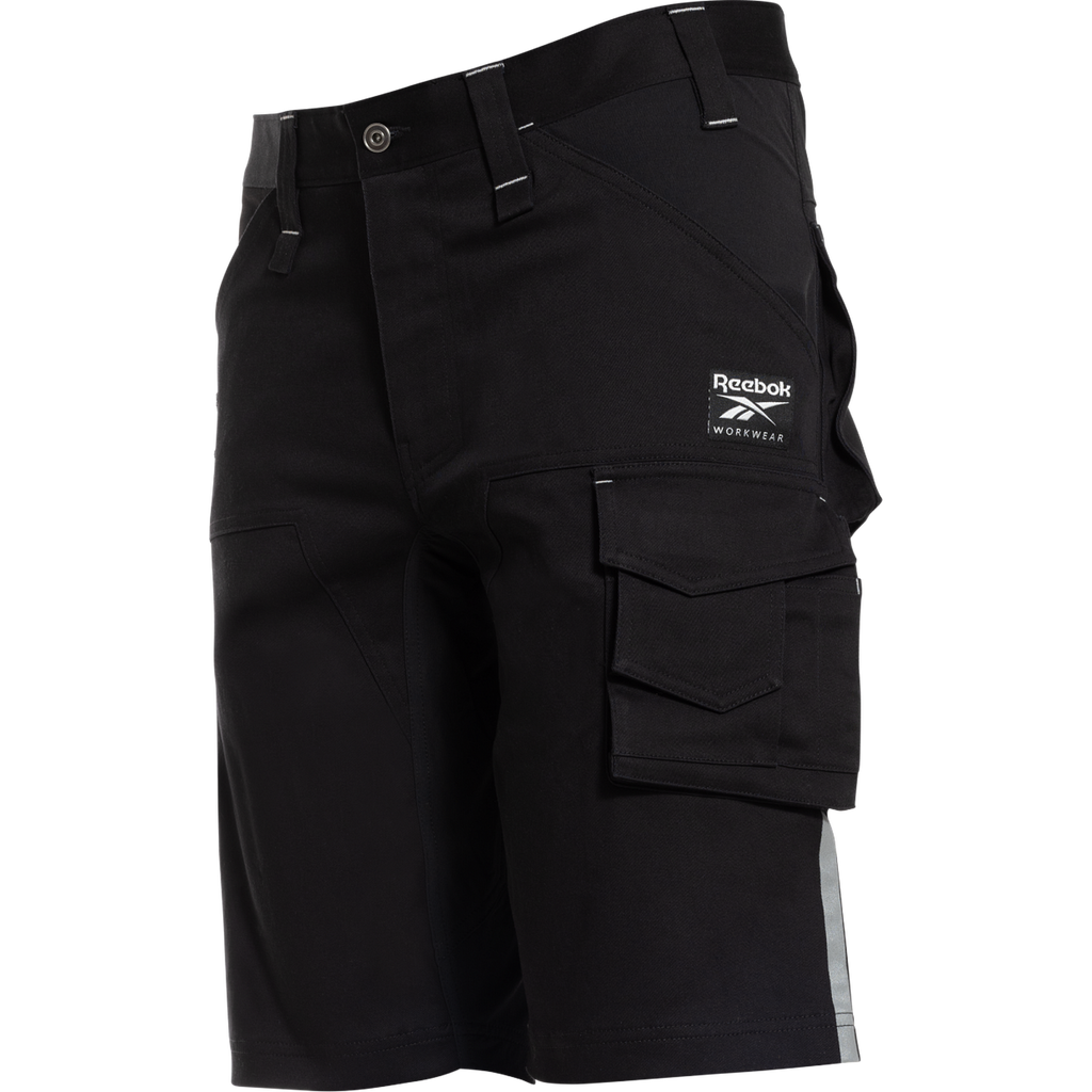Reebok Unisex Woven Shorts, Black