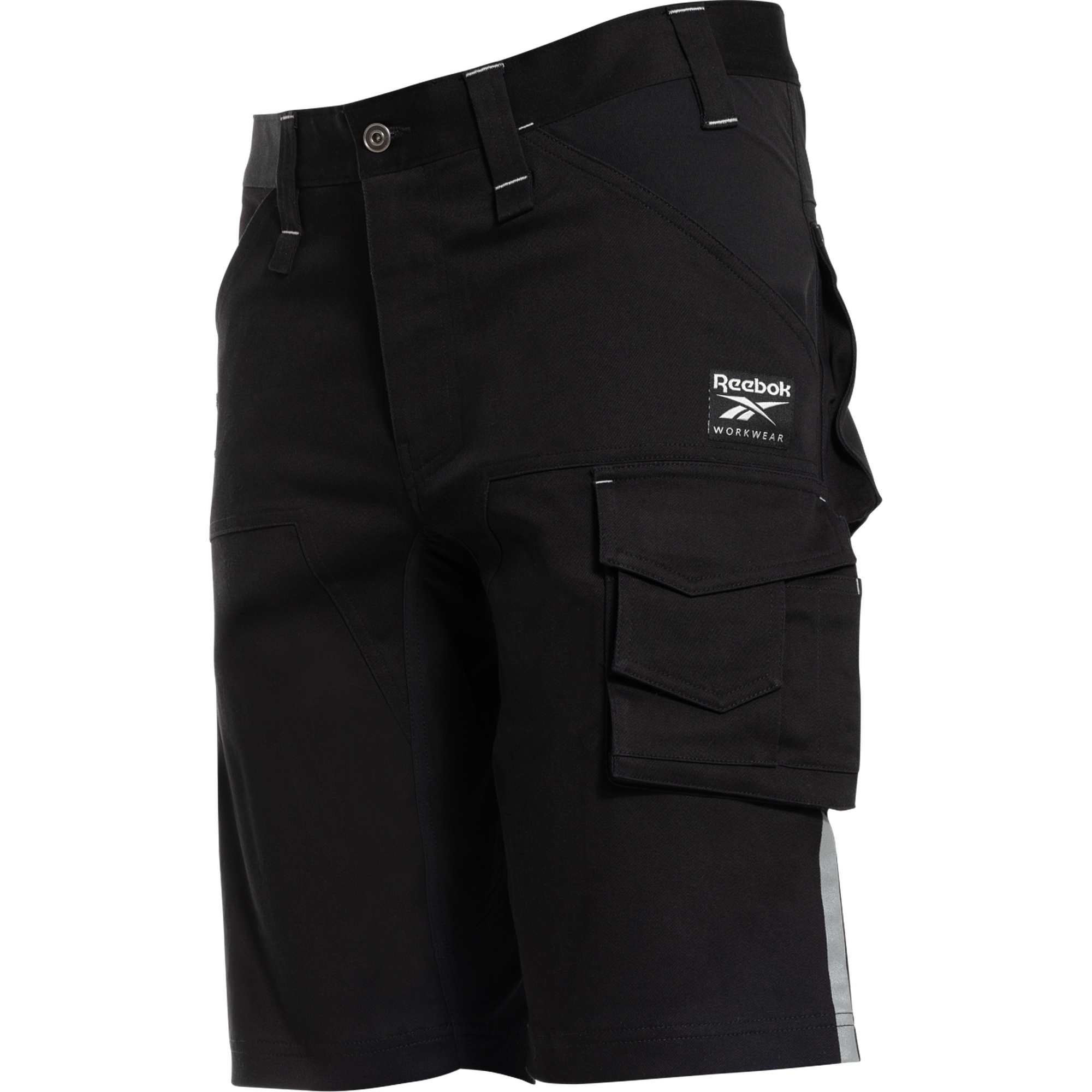 Reebok Unisex Woven Shorts, Black