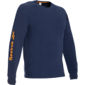 Reebok Mens Knitted Sweatshirt, Navy Blue