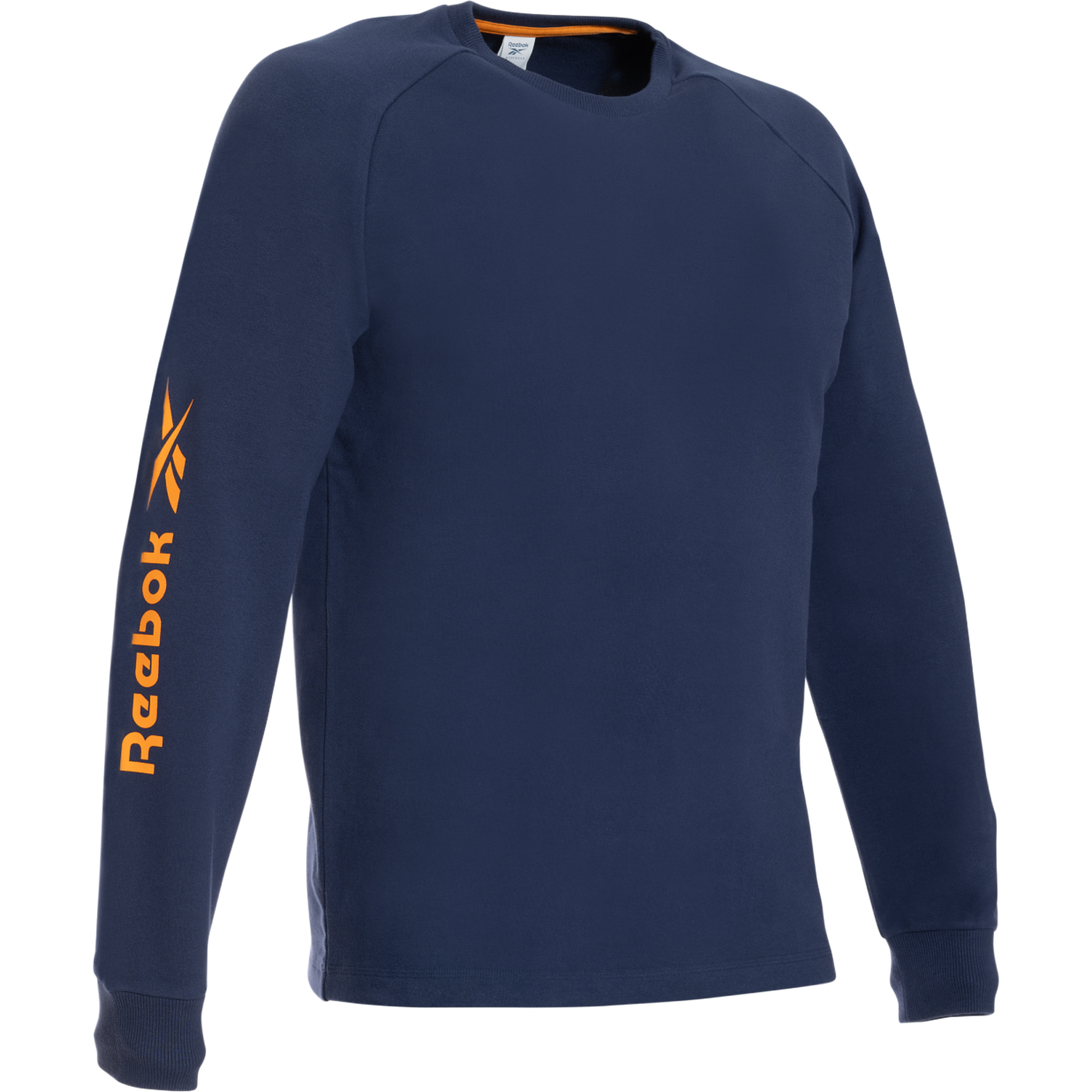 Reebok Mens Knitted Sweatshirt, Navy Blue