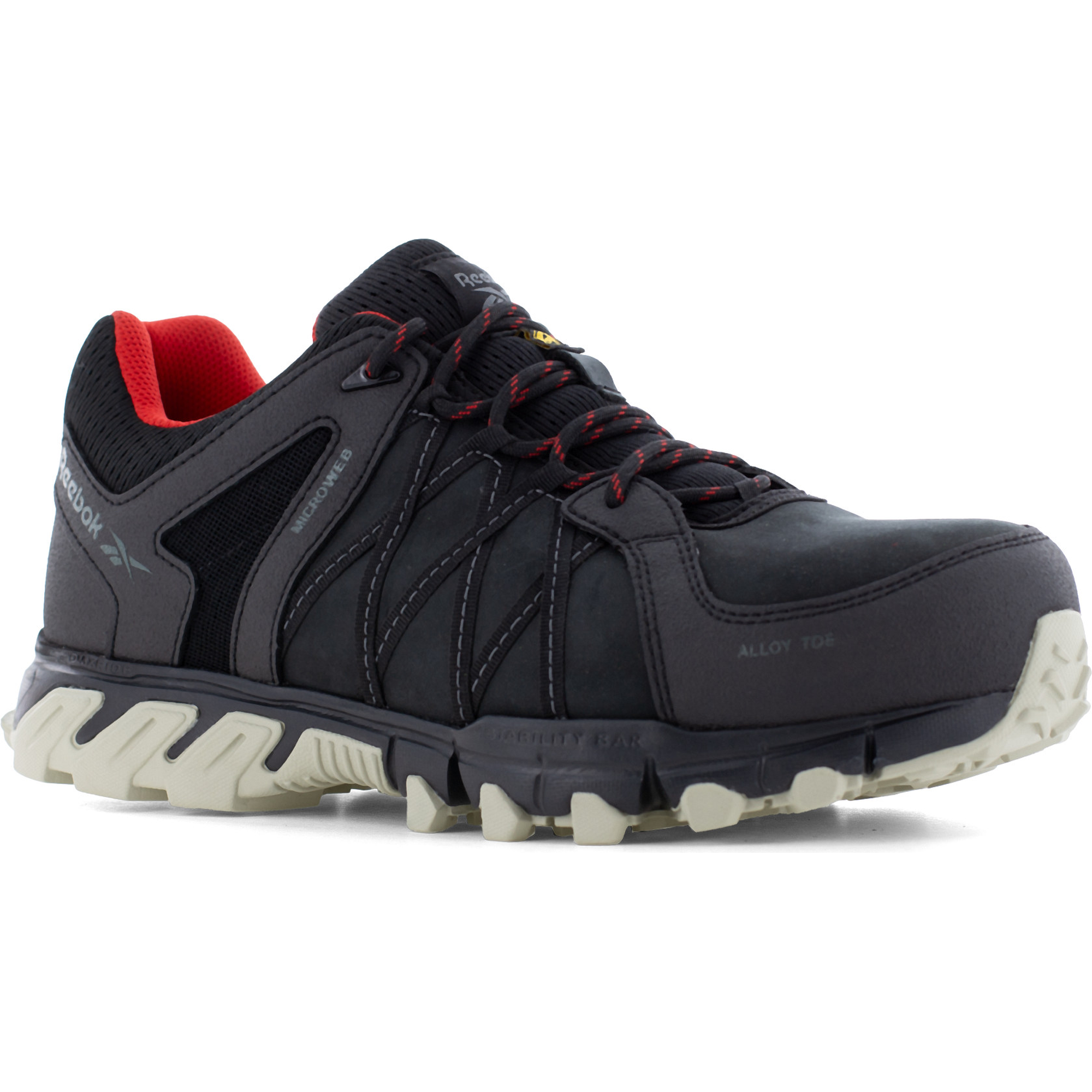 Reebok Trail Grip Safety Shoes S3, Black