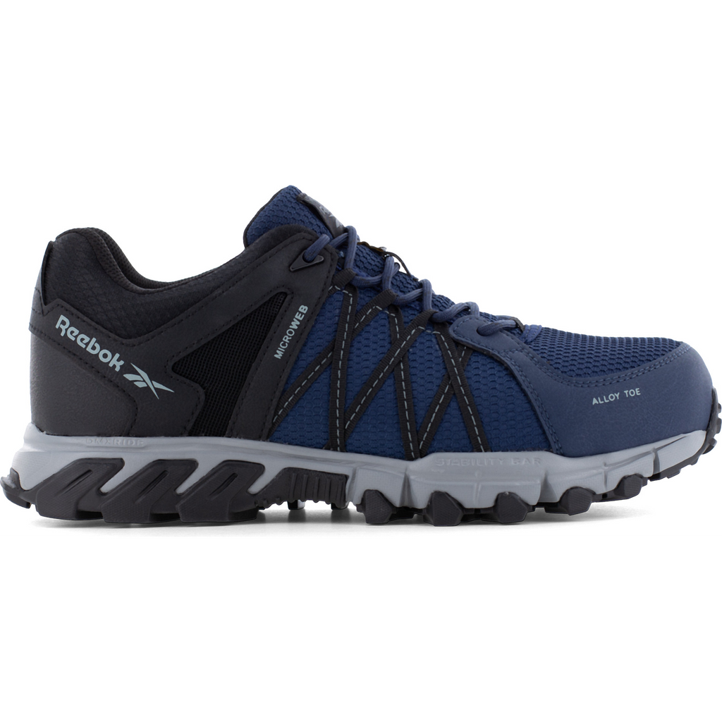 Reebok Trail Grip Safety Shoes S1P, Blue/Black (2)