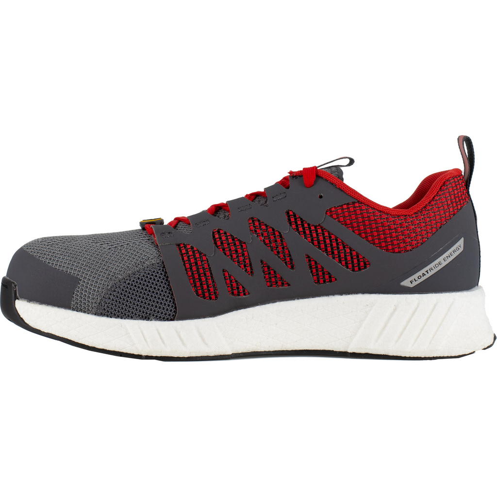 Reebok Fusion Flexweave Safety Shoes S1P, Grey/Red/White (3)