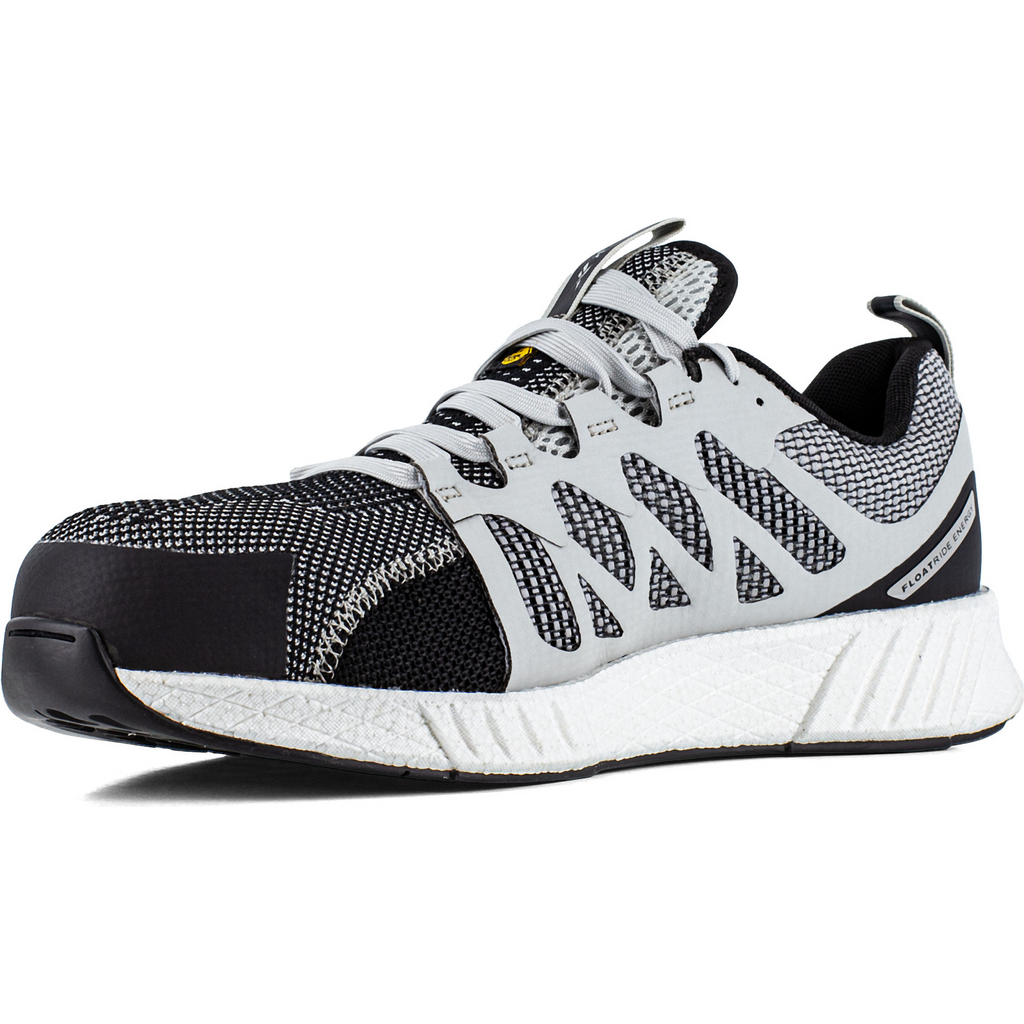 Reebok Fusion Flexweave Safety Shoes S1P, Black/Grey/White (3)