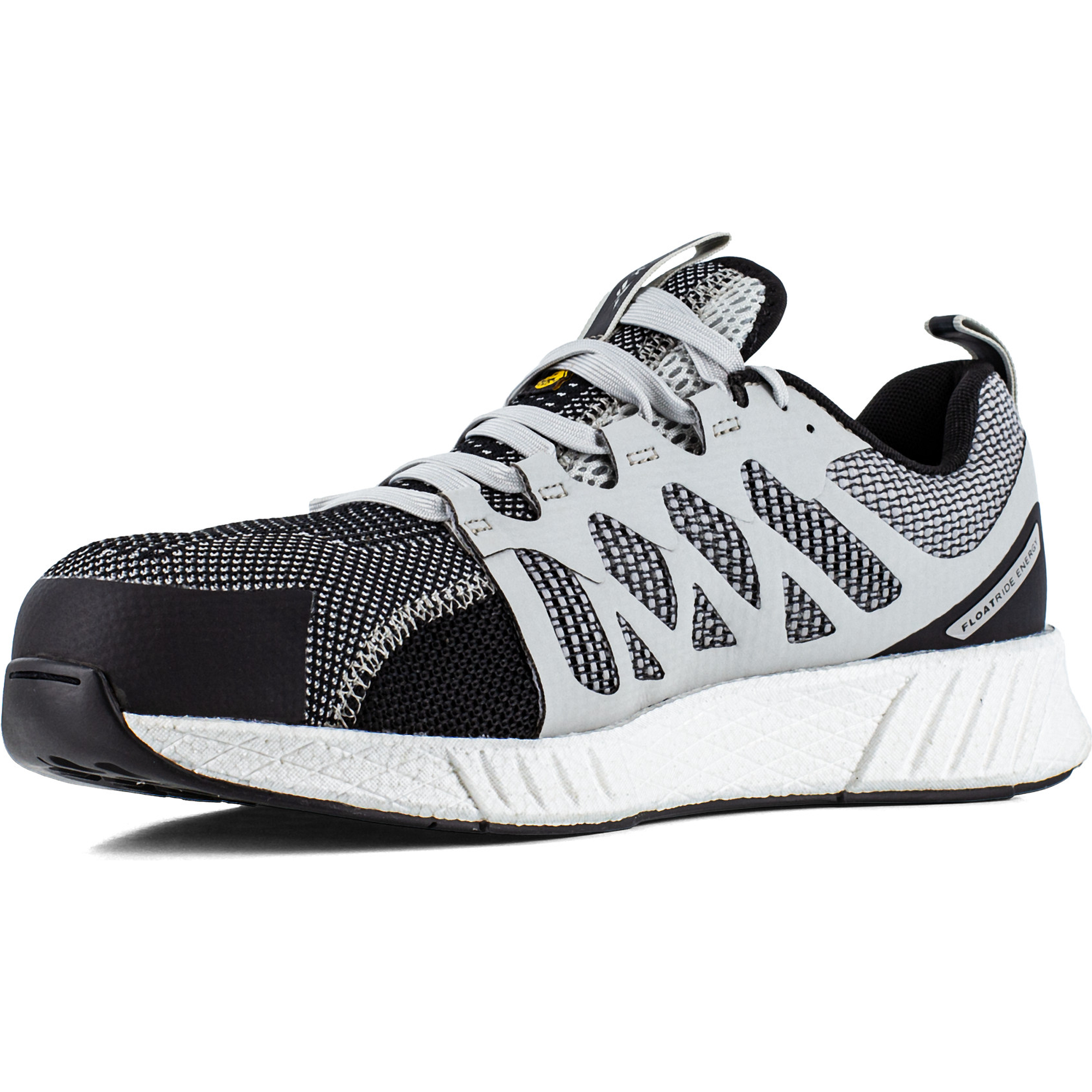 Reebok Fusion Flexweave Safety Shoes S1P, Black/Grey/White (3)