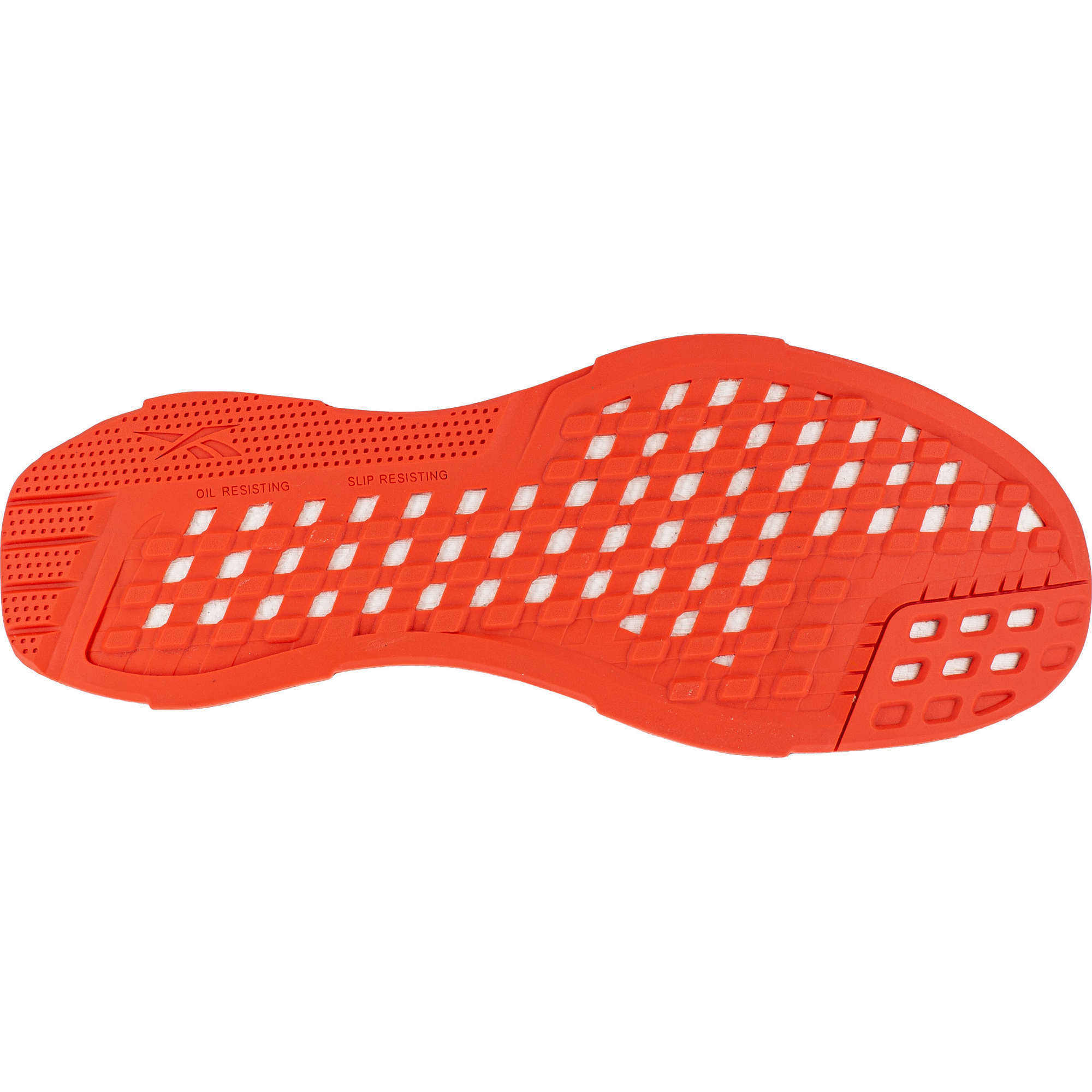 Reebok Fusion Flexweave Safety Shoes S1P, Black/White/Orange (5)