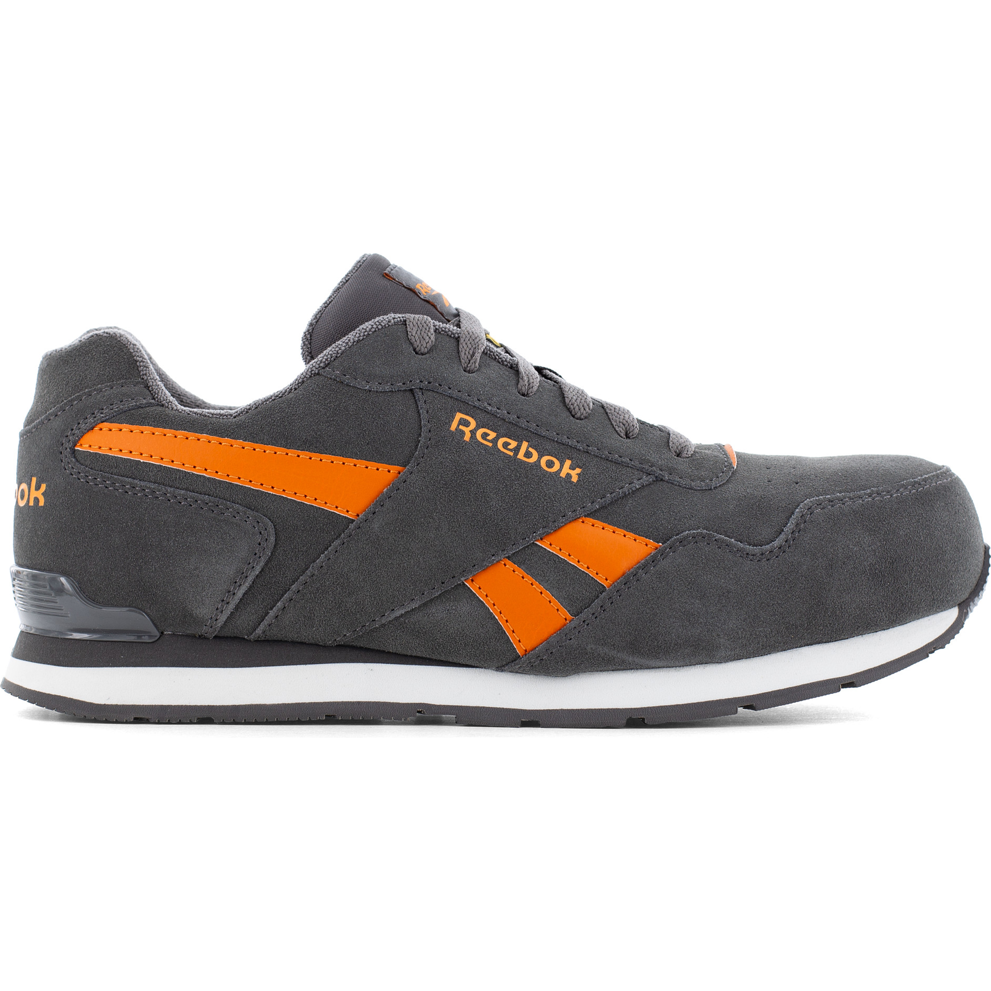 Reebok Royal Glide Safety Shoes S1P, Grey/Orange (2)