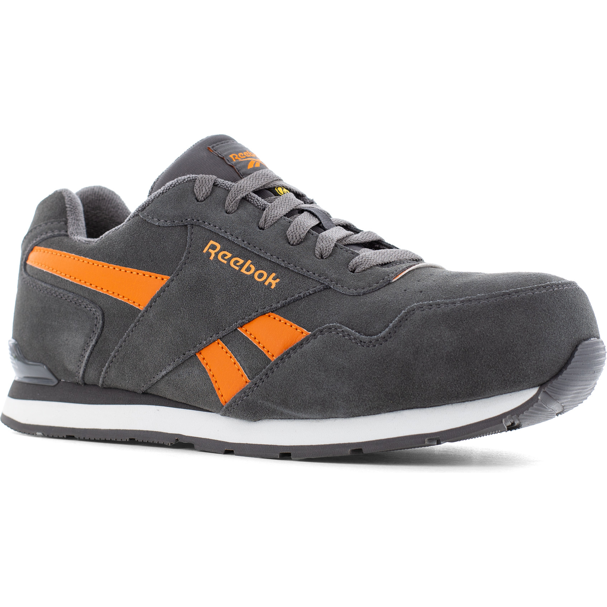 Reebok Royal Glide Safety Shoes S1P, Grey/Orange