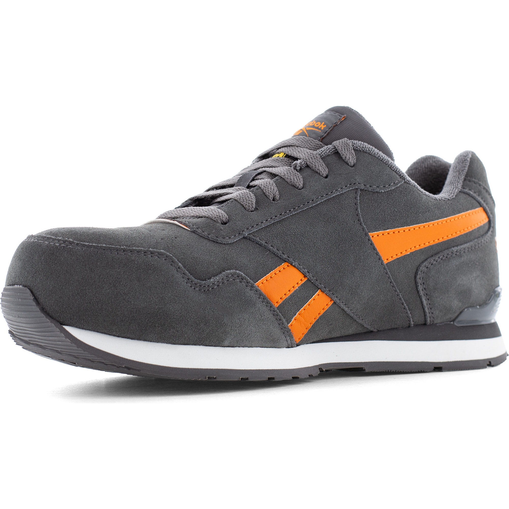 Reebok Royal Glide Safety Shoes S1P, Grey/Orange (3)