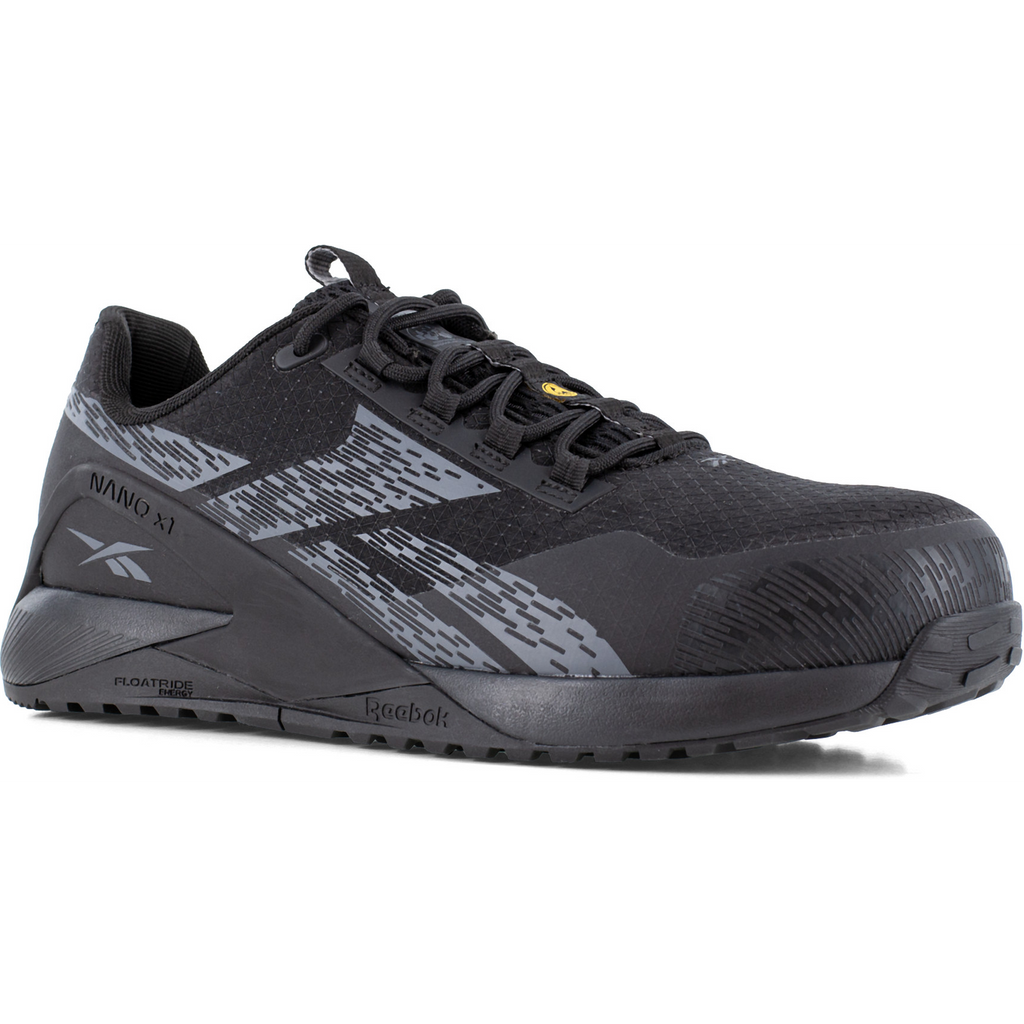 Reebok Nano X1 Adventure Safety Shoes S3S, Black