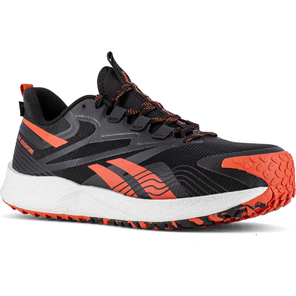 Reebok FE4 Adventure Safety Shoes S3S, Black/Red