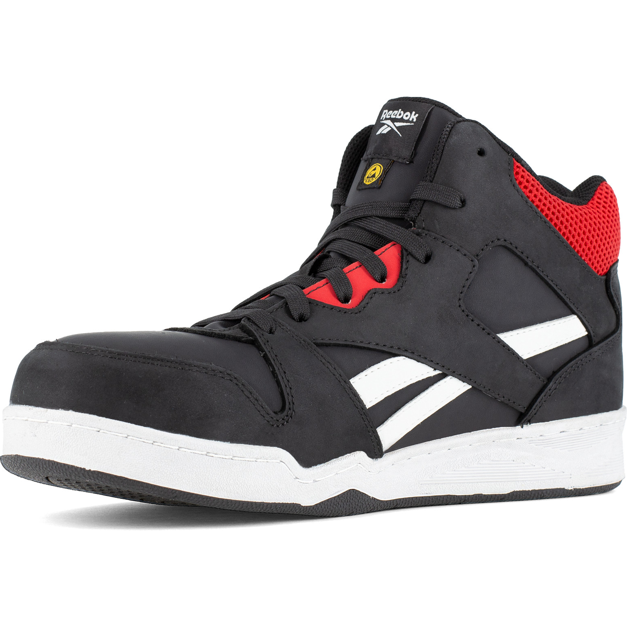 Reebok BB4500 High Safety Shoes S3, White/Red (3)