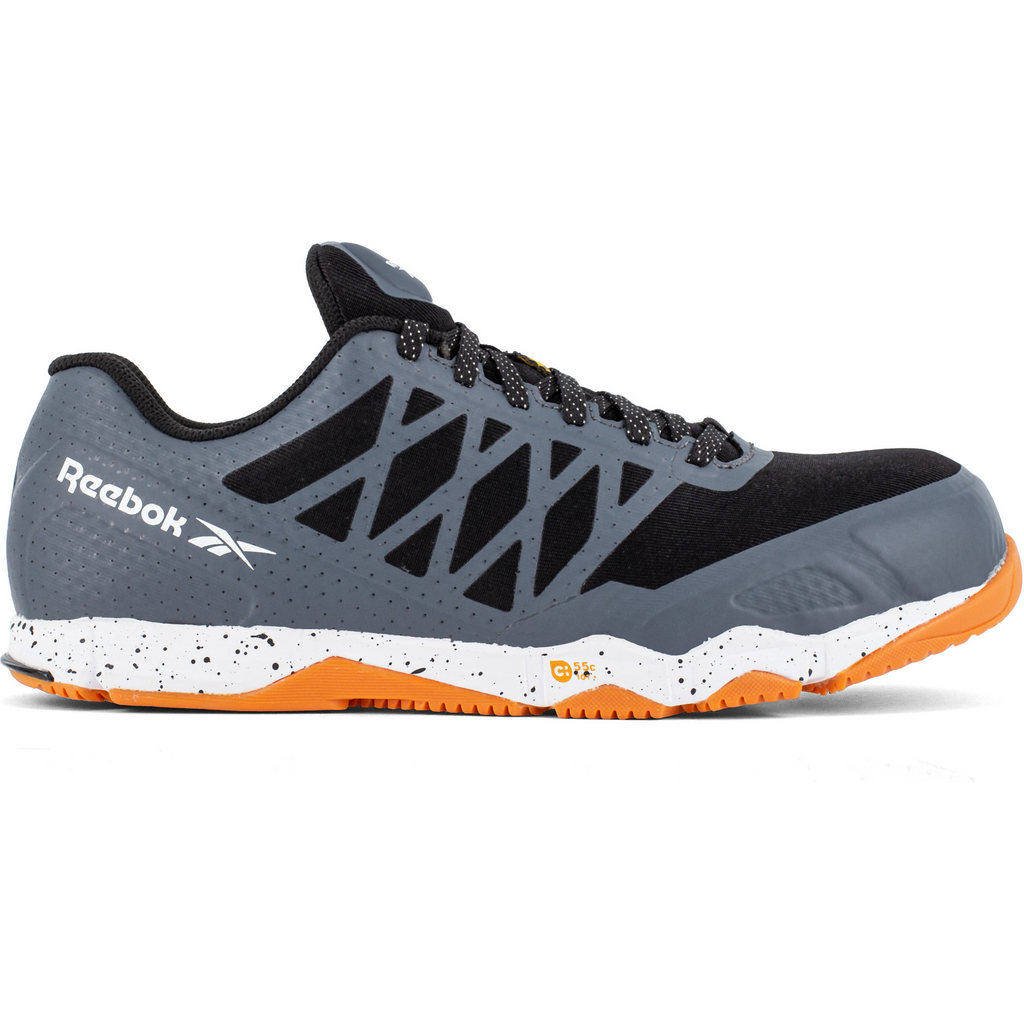 Reebok Speed TR Safety Shoes S1PS, Grey/Orange (2)