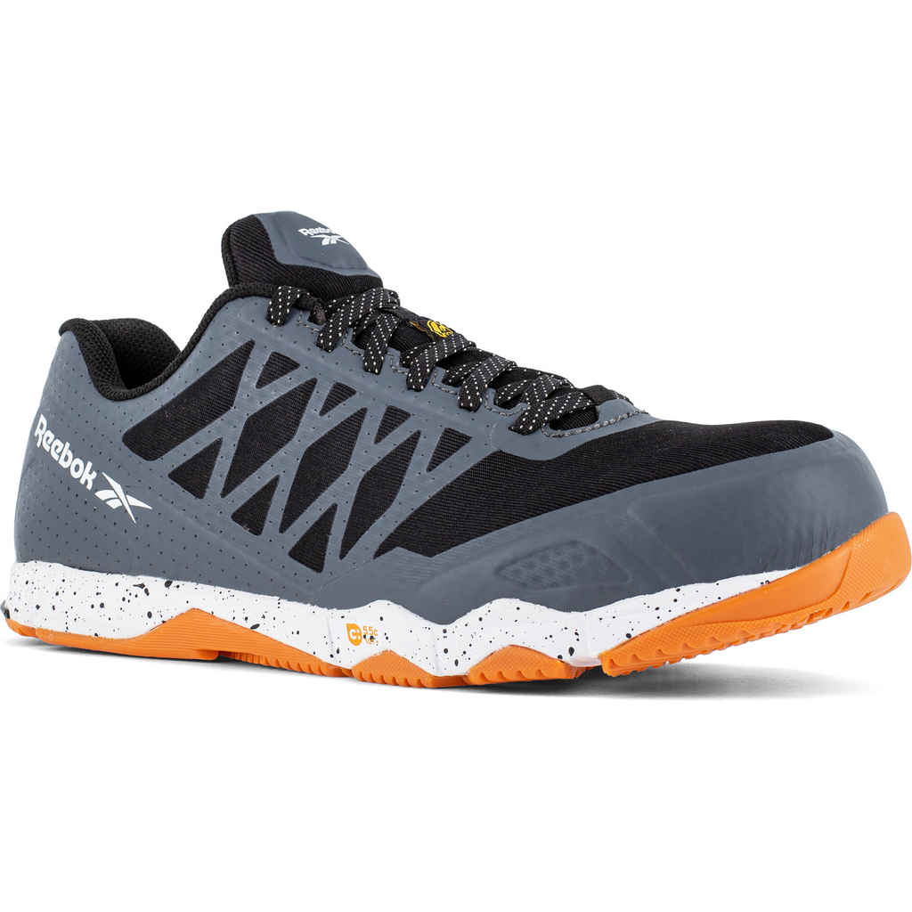 Reebok Speed TR Safety Shoes S1PS, Grey/Orange