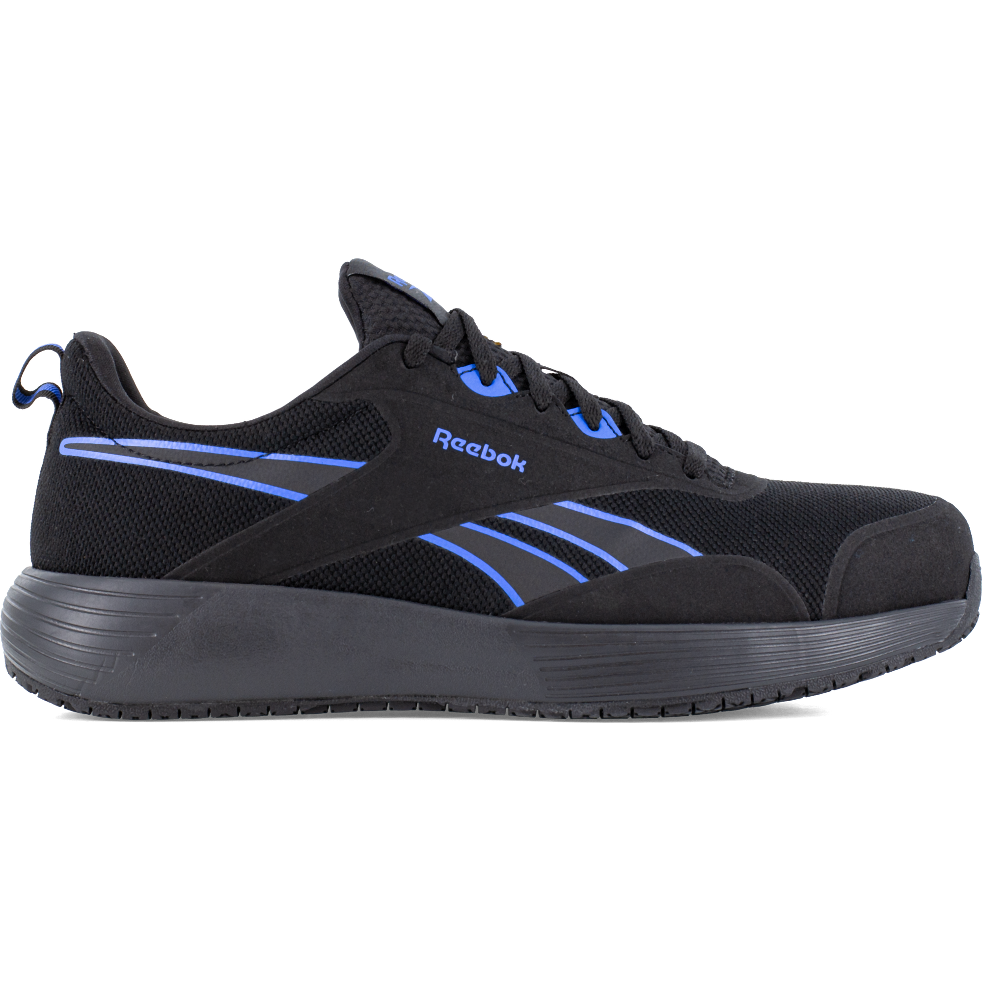 Reebok Lite Plus Safety Shoes S1PS, Black/Blue (2)